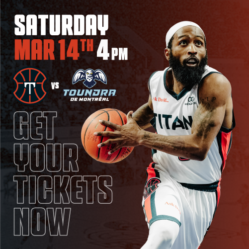 KW Titans vs Montreal Toundra - March 14, 2026 - Buy your tickets now