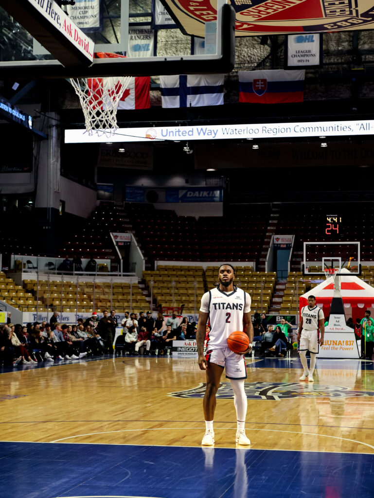 New KW Titan, CJ Felder, Locking in on the net in a home opener free throw 