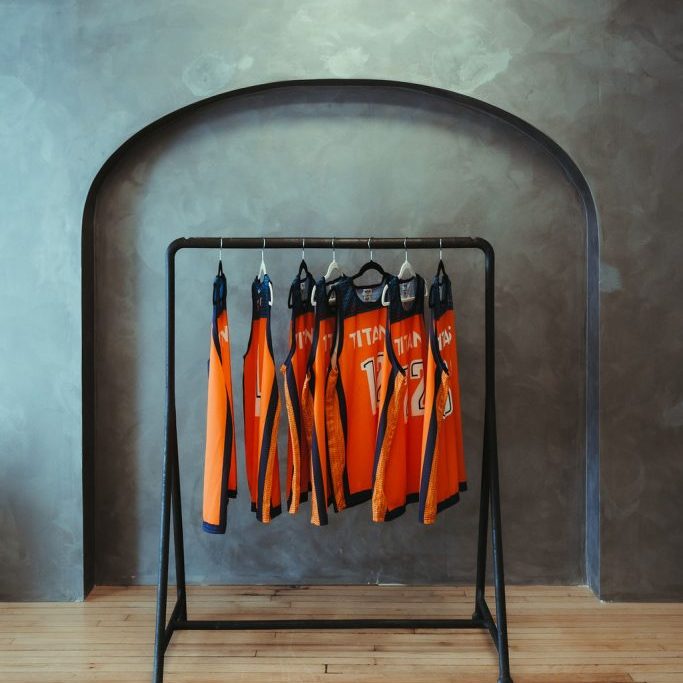 The KW Titans' specially designed Orange Jerseys